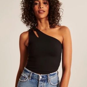 Abercrombie and Fitch One Shoulder Cutout Tank